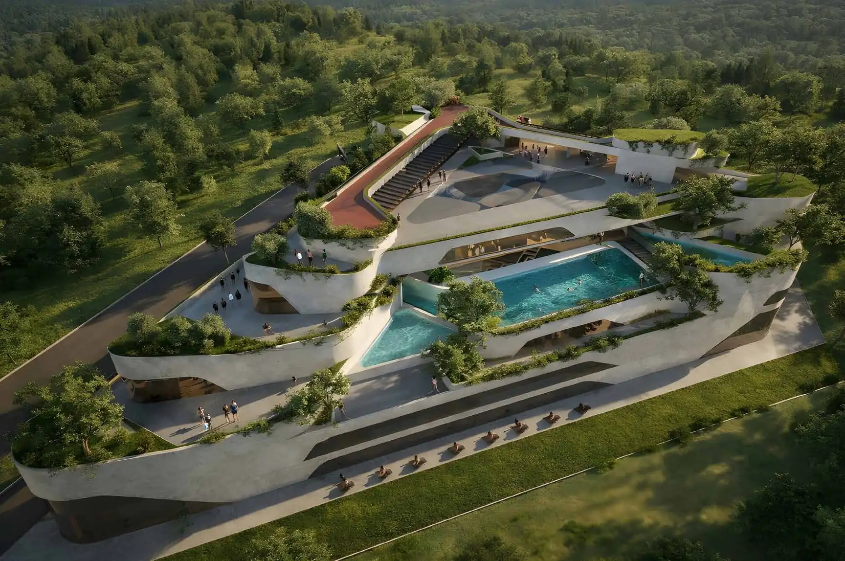 Resort Style Pool & Clubhouse